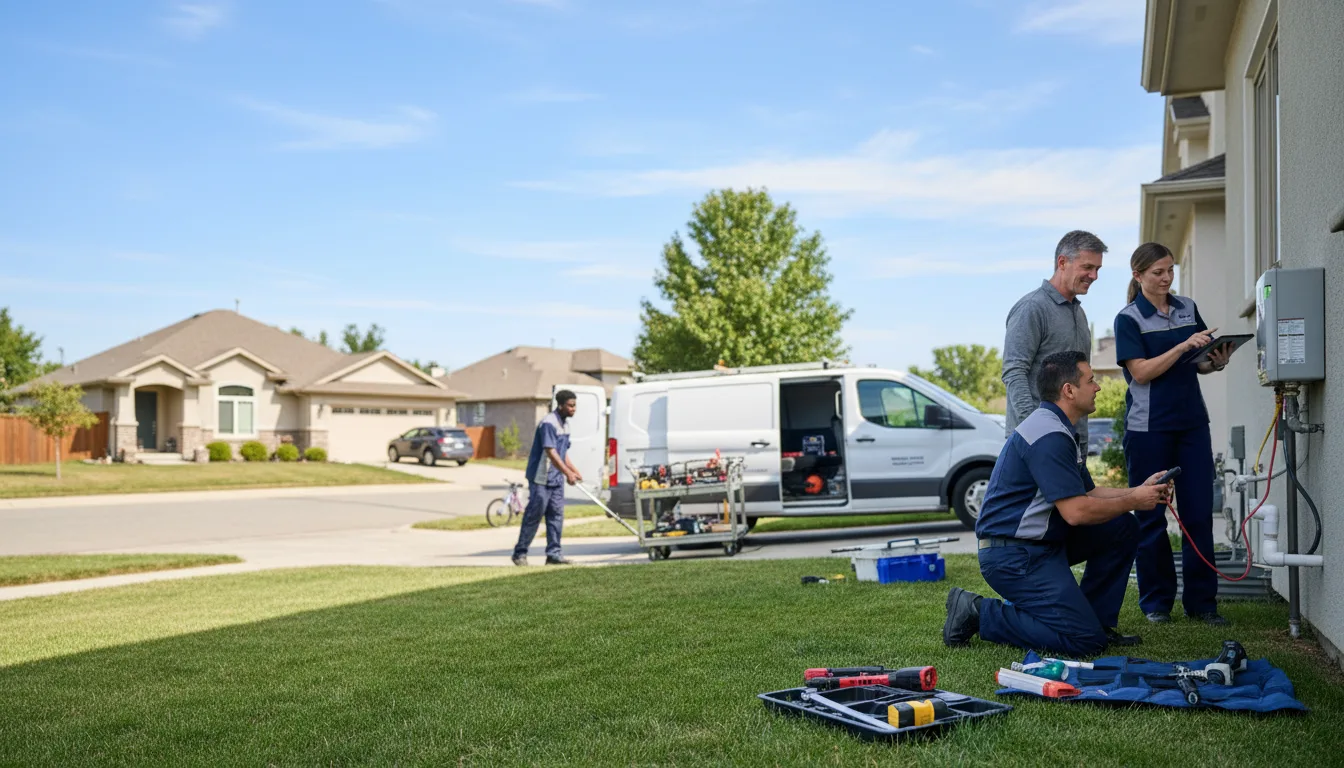Tankless water heater service in Carson, CA